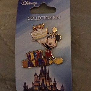 DISNEY MICKEY BIRTHDAY PIN